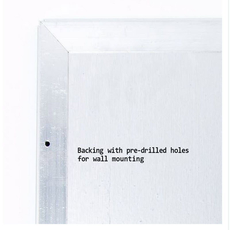 Lockable Snap Frame A2 Silver