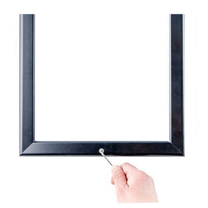 Lockable Snap Frame A4 Black