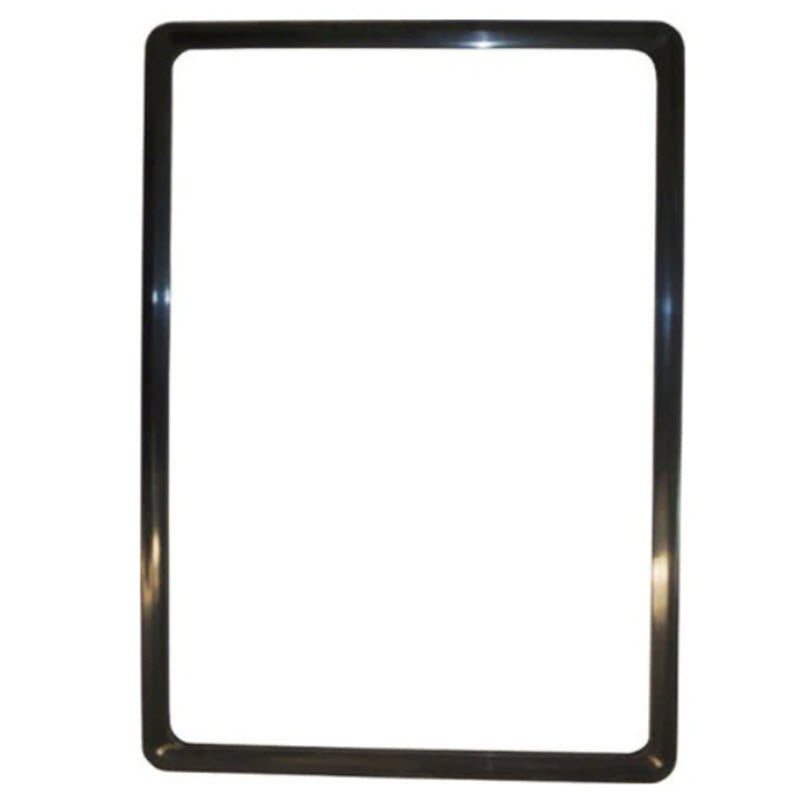 A4 Size Poster Holder Colour Black ABS Plastic Poster Ticket Frames Simple effective signage within a retail environment Available in range of colours and sizes Can be used both Portrait and Landscape Poster slides into the frame.