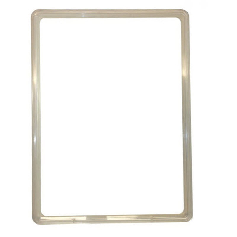 A4 size Poster Holder Clear ABS Plastic Poster Ticket Frames Simple effective signage within retail environment Available in range of colours and sizes Can be used both Portrait and Landscape Poster slides into the frame. Clear pvc inserts can be used to protect poster -