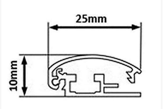 Snap Frame 25mm Euro A2 Black