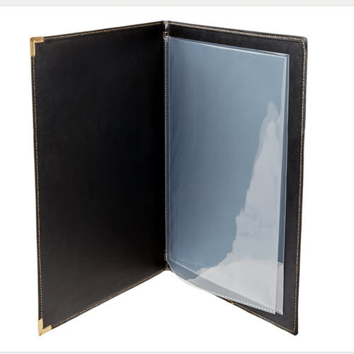 Restaurant Classic Black Menu Holder-