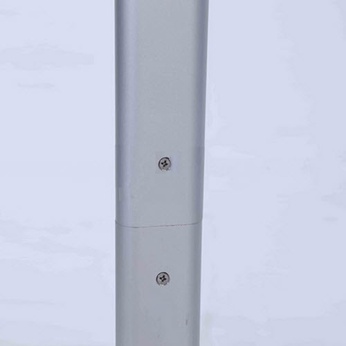 upright pole joing assembly detail Adjustable Landscape / Portrait display A3 Display 920mm height to centre of display frame 34mm Wide Profile Anodized Silver Snap Frame Snap Frame design enables displays to be protected, and easily changed. Silver anodized pole and ABS Moulded Base with enclosed steel weight. Ideal uses- Conferences, Events, Route Indicator, Menu, and Information displays 34mm Snap Frame Mitre corners, for A3 Size Displays