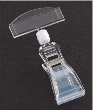 Versagrip Ticket display Holder Top 52mm wide Holds Material from 0.2mm to 0.5mm Ideal for laminated Ticket display