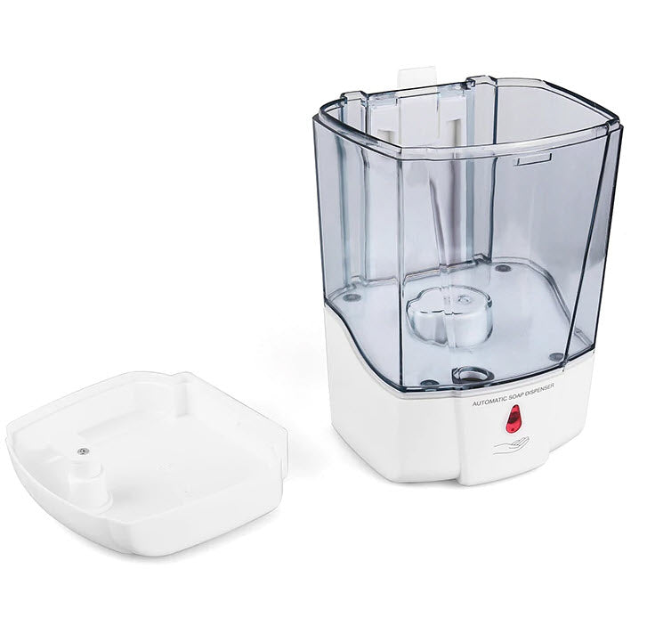 Freestanding Automatic Hand Sanitizer Dispenser with A5 Sign Holder.