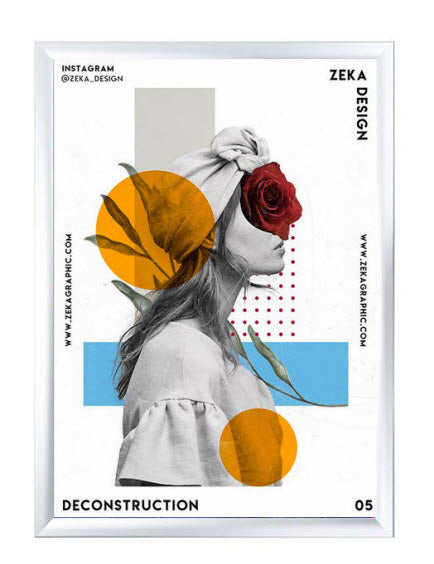 Waterproof Silver Snap Frame Poster Holder A1 Wall Mounted 35mm Aluminum Frame Colour Satin Silver with mitre corners ;Clear 0.5mm Polycarbonate cover sheet to protect poster All 4 opening sides Waterproof rubber gasket to protect poster