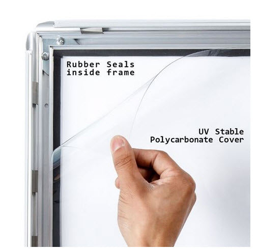 Waterproof 35mm Snap Frame A2 Silver
