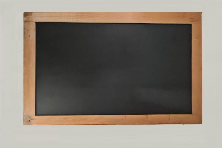 Recyled Wooden Framed Chalkboard 1142 x 712 - BB125