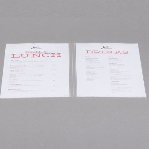 Menu Holders & Cheque Presenters – Shopfittingsrus Ltd. t/a Impact Displays