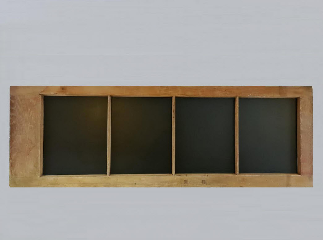 Recyled 4 Panel  Wooden Chalkboard  Door 1980 x 665 - BB128