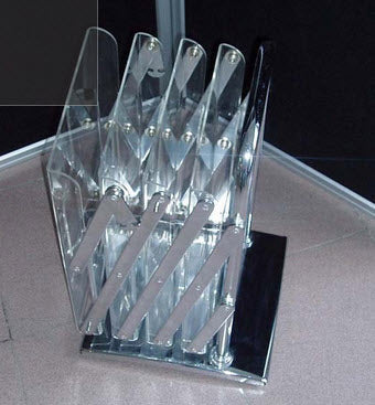 Concertina Single Sided Brochure Stand
