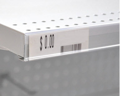Data Ticket Strip 26mm Flat Clear x 1200mm length Buy 20+ Save 10% - 100+ Save 20%